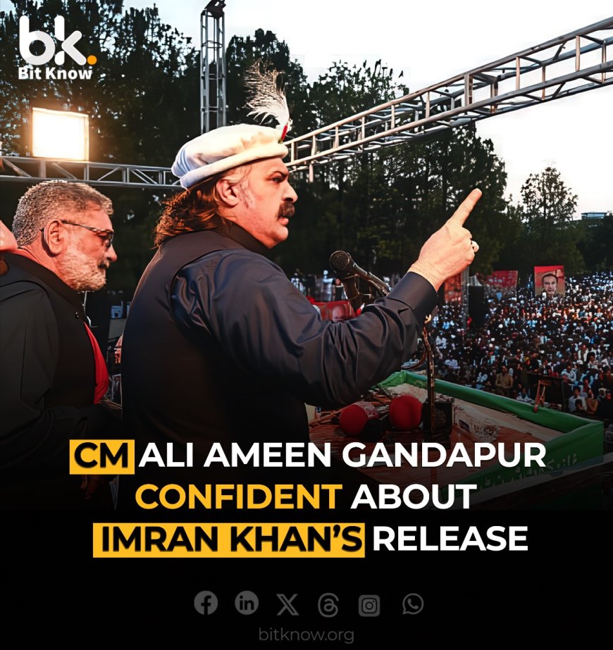 Gandapur Confident About Imran Khan’s Release