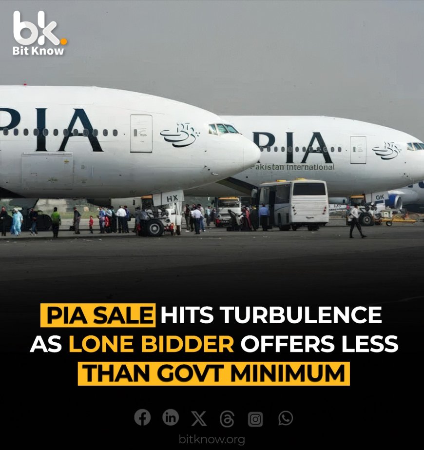 PIA sale hits turbulence as lone bidder offers less than govt minimum