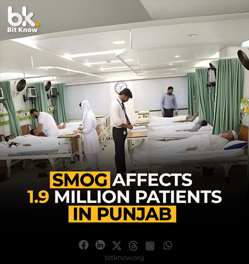 Smog Affects 1.9 Million Patients in Punjab