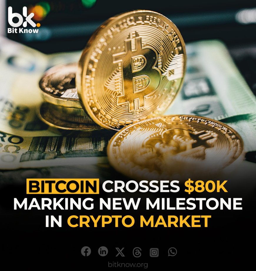 Bitcoin Crosses $80k – Will the Crypto Giant Keep Climbing or Face a Pullback?