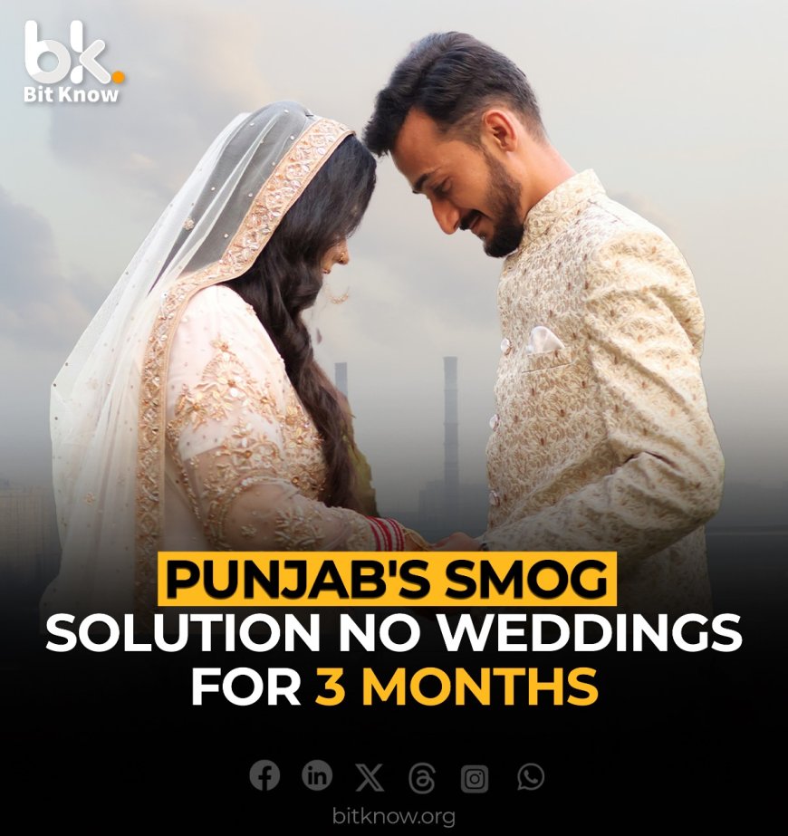 Punjab Implements Wedding Ban to Combat Smog