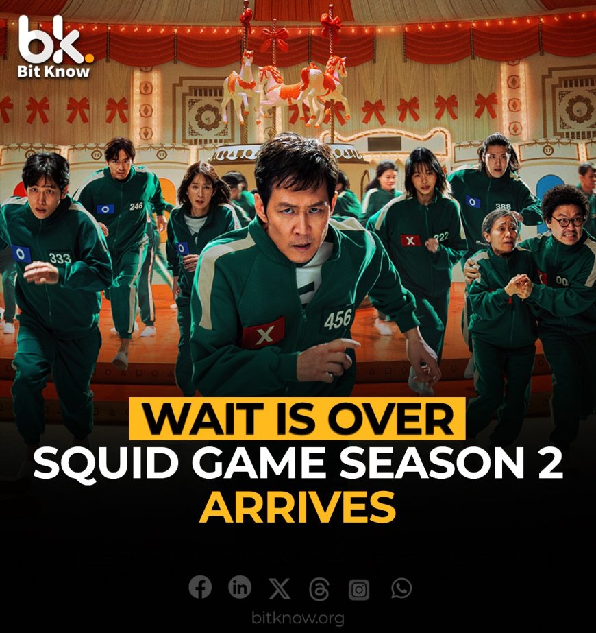 Wait is Over Squid Game Season 2 Arrives